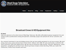 Tablet Screenshot of maddogs.tv